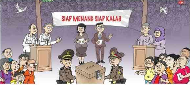 Ilustrasi Pemilihan Kepala Daerah Serentak